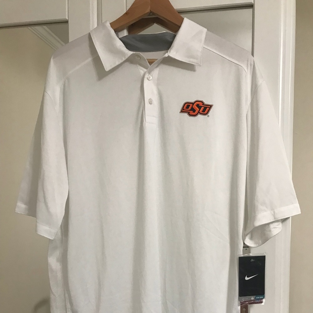 Oklahoma State (OState) Nike Dri Fit Coaches Polo